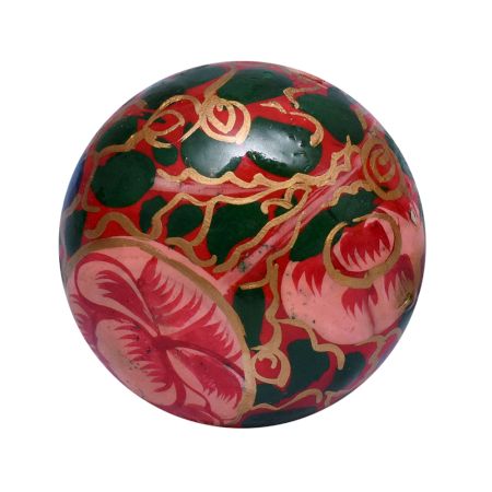Hand Pinted Flower Indian Kashmiri Cabinet Knobs